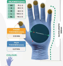 Load image into Gallery viewer, SE NITRILE POWDER FREE EXAMINATION GLOVES- Large Box
